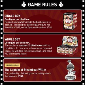 POP MART DIMOO World <span class=keywords><strong>Disney</strong></span> Series - Blind Box con Personaggi Assortiti - Action Figure da Collezione - Set Completo - Product Image 2