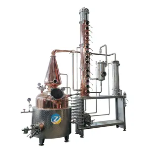 ZJ Hot Sale 500L High Tower Distiller Schnaps brau anlage Ace Spirit Destillation maschine Wodka Destille rie Ausrüstung