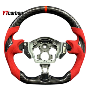 Volant de course personnalisé en fibre de carbone véritable YTcarbon pour <span class=keywords><strong>370Z</strong></span> Z34, accessoires intérieurs de voiture, pièces automobiles - Product Image 3