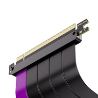Câble d'extension de carte vidéo TEUCER GP-16 PCI-E 4.0 X16 blindé, montage à 90°, GPU flexible, 20 cm, 120 % SRGB, en stock