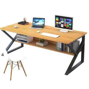 Modern ahşap basit ev çok fonksiyonlu ayaklı masa bilgisayar masası