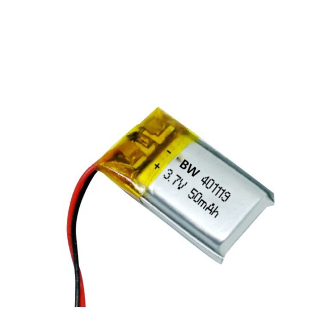 Oem BW-401119 3.7V 50mAh Rechargeable Lithium Battery for Charging Mobile Phones Battery