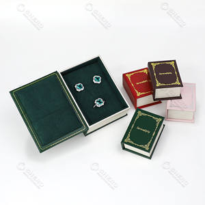 Caja de Embalaje de Joyería de Papel de Lujo para Anillos, Pulseras, Collares y Pendientes, Embalaje de Joyería Personalizado - Product Image 6