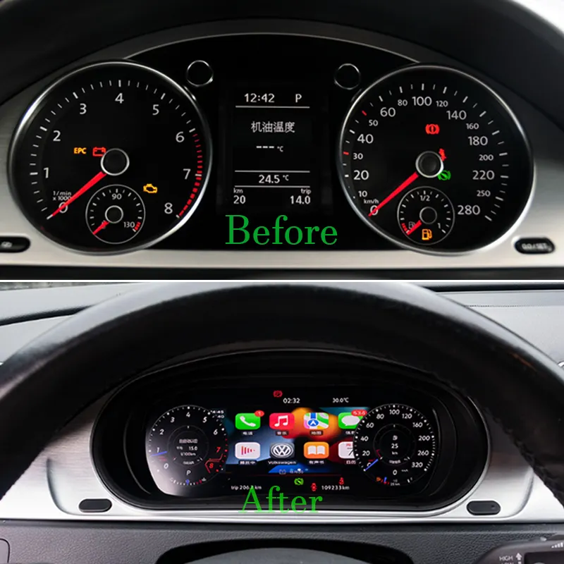 Display LCD Cruscotto Per Audi A4 B6 B7 2002-2008 - Schermo Sostitutivo Con Connessione FPC - Foto 7