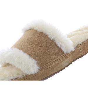 Zapatos de Mujer Minnetonka Pansy Slide Color: Bronceado/Crema |   100% Auténtico - Product Image 3