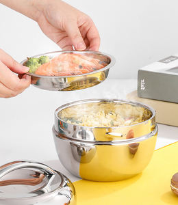 ผู้ผลิตขายส่ง Syh1415 กล่องข้าวสแตนเลสสองชั้นแบบขายส่ง สำหรับเก็บอาหารและอุ่นอาหาร - Product Image 6