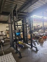 Machine de gymnastique multifonctionnelle Smith Machine de gymnastique Smith Machine à domicile Power Cage Rack