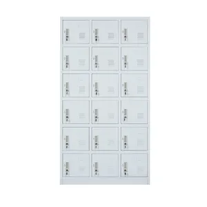 Economical 18 Door Metal School Student Lockers