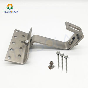 Vente en gros Système de montage de <span class=keywords><strong>panneau</strong></span> <span class=keywords><strong>solaire</strong></span> universel réglable Énergie Céramique <span class=keywords><strong>Ardoise</strong></span> Support de toit Kit de structure <span class=keywords><strong>solaire</strong></span> <span class=keywords><strong>Crochet</strong></span> pour toit en tuiles - Product Image 1