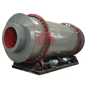 Secador de tambor de arena de río eléctrico industrial de China Secador de Tres tambores de grano de acero inoxidable agrícola