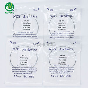 Yahong fili dentali ortodontici rettangolari Reverse Curve Niti Arch Wire - Product Image 5