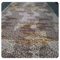 Tapis d'hôtel de luxe design moderne, résistant au feu, poils coupés 80% en laine et en Nylon, pour hôtel cinq étoiles, 20% m