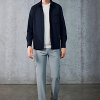 Veste de baseball personnalisée de marque, fine, protection solaire, couleur unie, basique, pour hommes