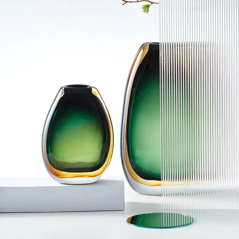 Modern Glass Flower Vase For Home Decor