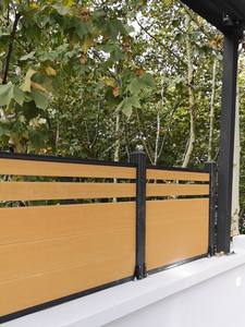 Vente flash Clôture de jardin en bois composite WPC pour cour et jardin - Product Image 2