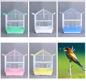 Gaiola De Pássaro Pássaros De Metal Papagaios Pombos Gaiolas De Pássaro Pequeno Casas para Periquito Papagaios Pombos - Product Image 5