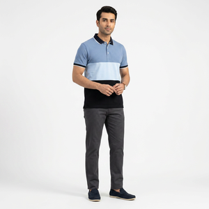 New Style 2026 Men's Short Sleeve for <b>Shirt</b> Knitted Print 100% Cotton Casual Wear Summer <b>T</b>-<b>Shirts</b> with Pocket - Product Image 1