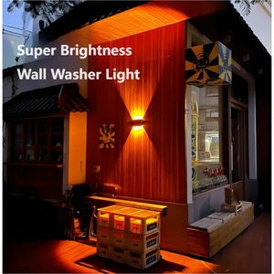 Luz de lavado de pared <span class=keywords><strong>LED</strong></span> para exteriores, 8 Uds., lámparas decorativas de pared con energía <span class=keywords><strong>Solar</strong></span> de polisilicio <span class=keywords><strong>LED</strong></span>, batería de 2400mAh, resistencia al agua IP65 - Product Image 5