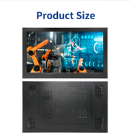 Moniteur HDMI 21.5 pouces capacitif intégré industriel écran tactile LCD moniteur IP65 HDMI écran tactile LED