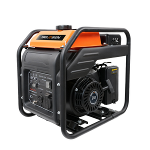 Générateur d'air forcé portable 3kW à essence avec démarrage, autonomie de 10 heures, double carburant HS3000Ki-L-2, capacité double carburant, fonctionne sur O - Product Image 1