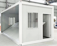 Maison modulaire préfabriquée à prix d'usine maison conteneur intelligente 2 chambres à coucher construction extensible en acier pour villa application