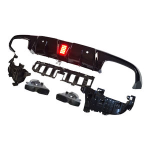 2015-2021 C205 W205 Coupe <span class=keywords><strong>2</strong></span> Kapılı <span class=keywords><strong>C</strong></span> Serisi Araba Tamponları B Stil Difüzör ve Egzoz Ucu için Yüksek Kaliteli Çok Satan - Product Image 3