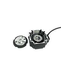 Freno electromagnético de CC de 24 V con par de 2,5 Nm y 3000 RPM para aplicaciones de motor y caja de cambios
