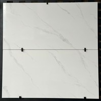 Carreaux de sol/mur en céramique à motif continu effet marbre moderne 300x600mm, briques émaillées brillantes pour la décoration intérieure des pièces