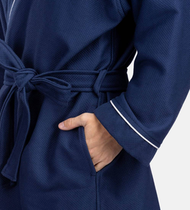 ชุดคลุมกิโมโนแขนยาวสไตล์<span class=keywords><strong>ญี่ปุ่น</strong></span>สำหรับ<span class=keywords><strong>ผู้ชาย</strong></span>, ชุดคลุมสปาชุดคลุมใส่นอนยูกาตะแฟชั่นใหม่ออกแบบได้ตามต้องการ - Product Image 2