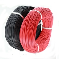 Câble en caoutchouc silicone 18AWG/20AWG/22AWG, fil électrique UL3122, fil en fibre de verre