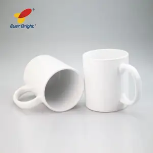 Ever Bright 36 pro Box Großhandel Kaffeetasse Blank Keramik becher Custom 11OZ Plain White Keramik Sublimation becher