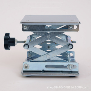 Plateforme élévatrice manuelle en acier inoxydable Guanghe Kunshenglong 100x100mm résistante aux coupures pour usage en laboratoire - Product Image 4