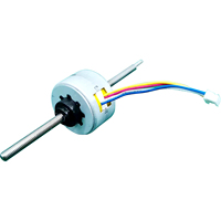 Moteur pas à pas linéaire 25 mm PL25L 12 V bipolaire à aimant permanent avec vis de 15 degrés et vis en acier inoxydable Tr3.5