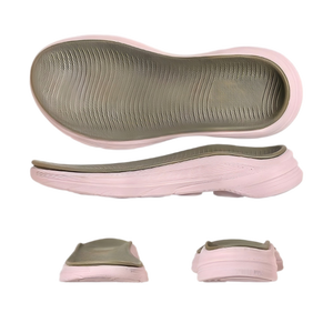 Kezhi Customizable <b>Soft</b> Cushion EVA Foam Sole Women pink Summer Beach Flip Flops <b>Shoe</b> Soles Waterproof Slides Soles - Product Image 2
