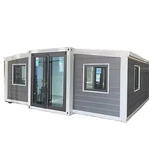 The most popular luxury prefab modular home container house trailer house prefabricated or family live Foldable Extendable p