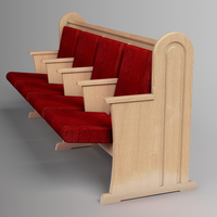 Banc d'église antique en bois de chêne massif de haute qualité personnalisé CH-B178, banc d'église, chaise d'église israélienne, meubles de synagogues