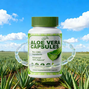 Cápsulas de Extracto de Aloe <span class=keywords><strong>Vera</strong></span> y Vitamina E para el Cuidado de la Piel <span class=keywords><strong>en</strong></span> Adultos, Alimento Saludable, No Apto para Mujeres Embarazadas - Product Image 3