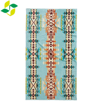 YJ Customized Shower Towels Soft Durable Microfiber for Daily Bathroom Use Beach Pool Travel Swimming Sports