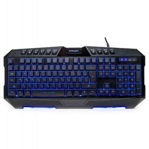 Teclado para Juegos Crown Gaming de 10 Teclas Multimedia con 7 Retroiluminaciones LED - Product Image 5