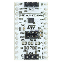 Carte d'évaluation de capteur IMU 6 axes STEVAL-MKI240KA LSM6DSV32X, kit adaptateur de capteur électrostatique Qvar