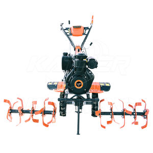 Herramientas agrícolas de empuje manual, motocultor pequeño de potencia diésel, motocultor 5HP 7HP 9HP12HP, cultivadores de suelo Motoculteur, máquina de arado - Product Image 3