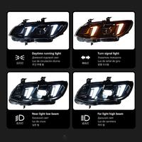 Phares LED style halo dorés CREULI pour BMW E92 2007-2010, projecteur laser, feux de jour DRL, clignotants, Plug & Play