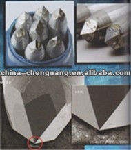 HPHT เม็ดเพชรหยาบขัดเหลี่ยม2-4มม. ทรงเหลี่ยมคม polycrystalline อุตสาหกรรม - Product Image 3