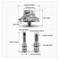 Services de traitement de pièces en acier inoxydable et en alliage d'aluminium par usinage CNC Puruigen pour équipements industriels, électroérosion à fil, brochage
