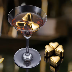 Piedras de Whisky Reutilizables Cuadradas de Acero Inoxidable Plateado, Cubitos de Hielo para Whisky 18/10 para España <span class=keywords><strong>Nikka</strong></span> - Product Image 5