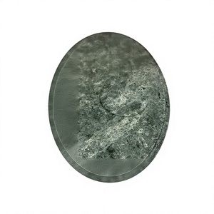 Tapete/Alfombrilla Redonda con Patrón de Mármol Verde, Ecológica, Antideslizante, con Superficie Texturizada, de 4mm/5mm/10mm de Grosor, para Mesa o Piso - Product Image 3