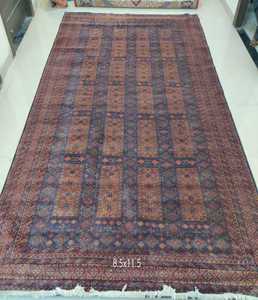 Luxury Hand Knotted Woven Wool Carpet Rug Medium Thickness Eco-Friendly Non-Slip Washable Modern Design for Living Room Bedroom - Product Image 5