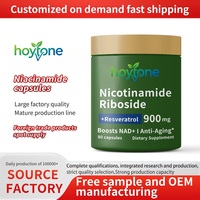 Capsules pour adultes à marque privée OEM : Nicotinamide Riboside, Trans-Resvératrol, Quercétine pour la vitalité cellulaire et le soutien mitochondriel