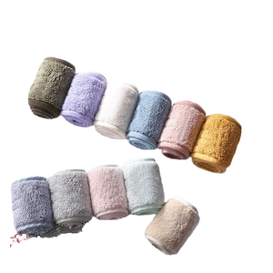 Coral Velvet <strong>Facial</strong> <strong>Towel</strong> Headband - Soft Knitted Magic Tape Adjustable for <strong>Spa</strong> Makeup Gift - Product Image 4