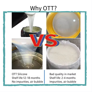 Échantillon <span class=keywords><strong>gratuit</strong></span> rtv2 silicone haute transparence bijoux moule silicone liquide caoutchouc platine durcissement deux composants silicone liquide - Product Image 3